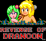 Revenge of Drancon title screen for Sega Game Gear